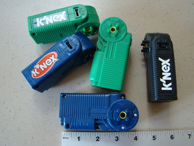 K&#39;NEX Drive Motor Various Colors