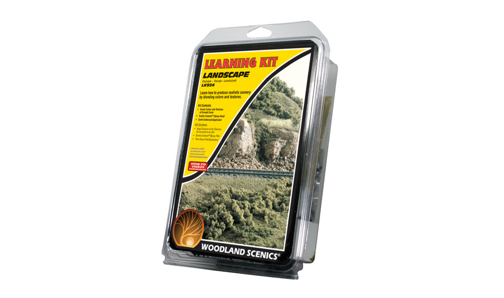 Woodland Scenics LK954 Landscaping Learning Kit