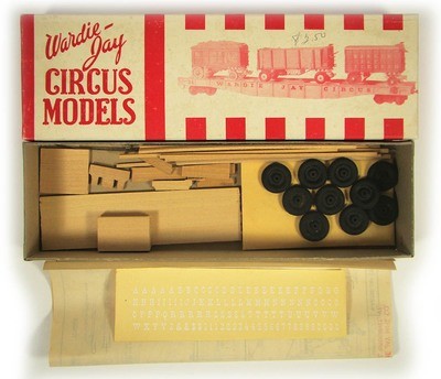 MRCHQ Collectible Wardie-Jay O Scale PW22 Plank Wagon