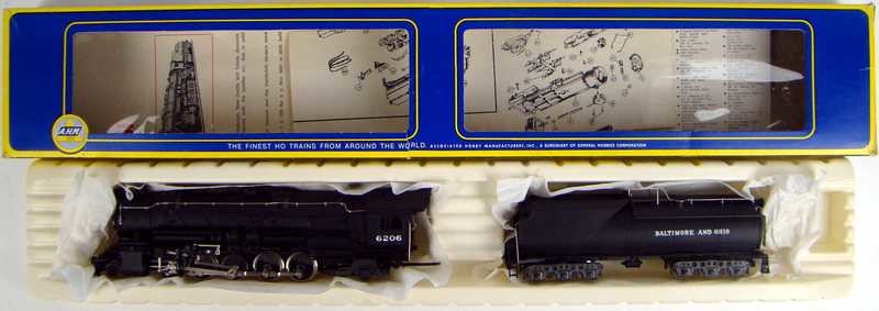 AHM 5099B B&amp;O Class S1 2-10-2 &quot;Big Six&quot; Locomotive #6206 HO Scale