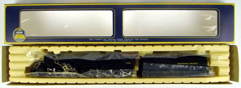 AHM 5093-02 B&amp;O Class EL-5a 2-8-8-0 Mallet Locomotive #7155 HO Scale