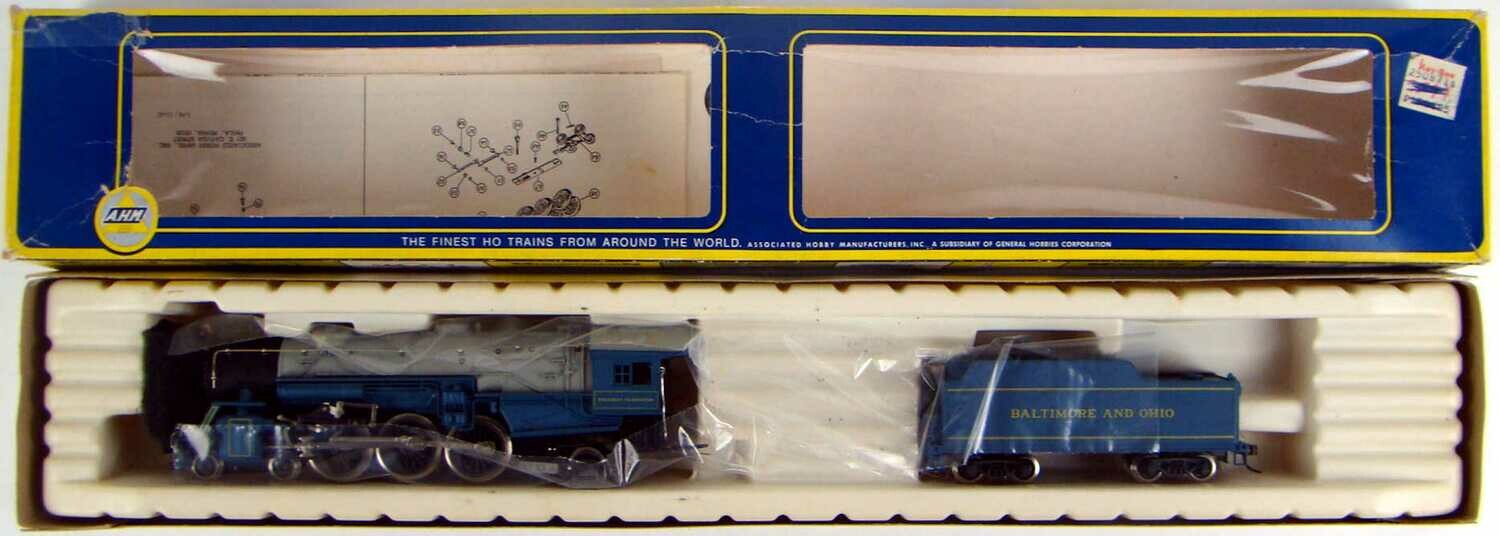 AHM5087H B&amp;O 4-6-2 Class P-7 President Washington Heavy Pacific Locomotive HO Scale