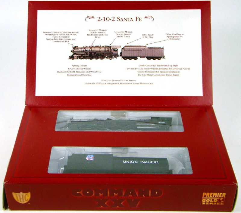 IHC 23412 Command XXV UP 2-10-2 "Santa Fe" Locomotive #5009 HO Scale
