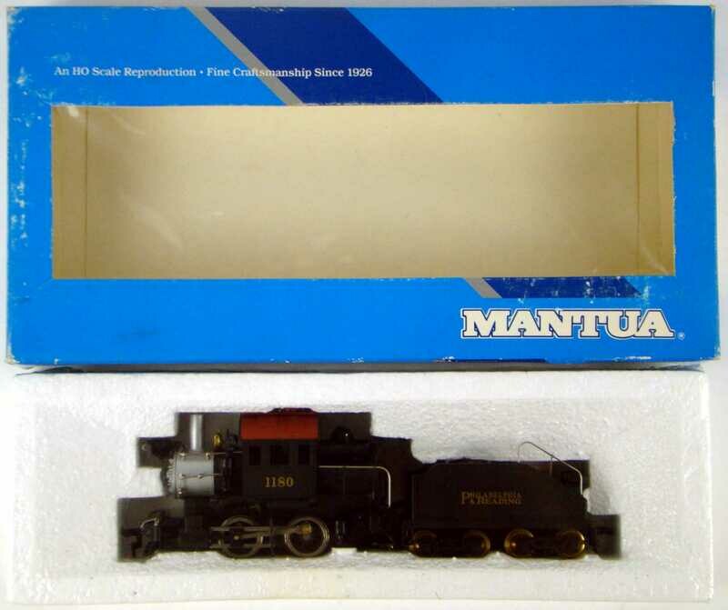 Mantua 335-135 Philadelphia &amp; Reading 0-4-0 Goat Camelback Switcher HO Scale