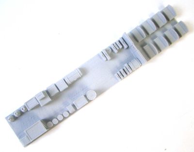 NEW MRRHQ Custom Series II HO Scale Interior for MDC/Roundhouse 50' Overland Combine Coach