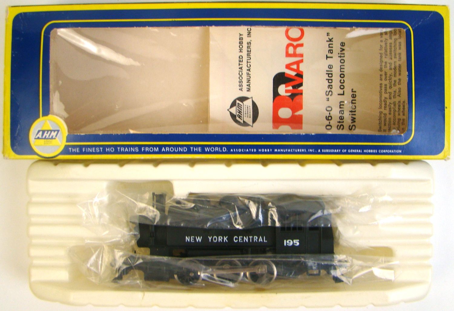 FACTORY SEALED AHM 5155G NYC 0-6-0 Saddle Tank Switcher HO Scale