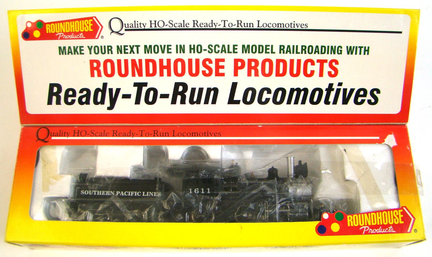 Roundhouse 56510-293 Southern Pacific 2-6-0 Mogul Locomotive #1611 HO Scale
