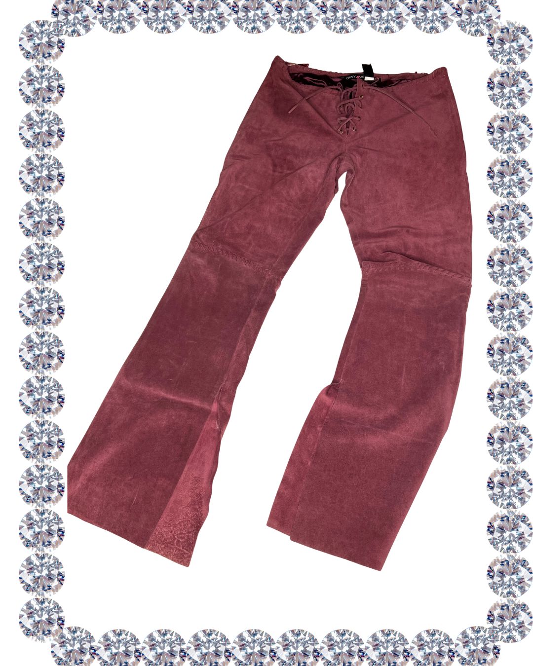 Y2K DKNY Suede Pants