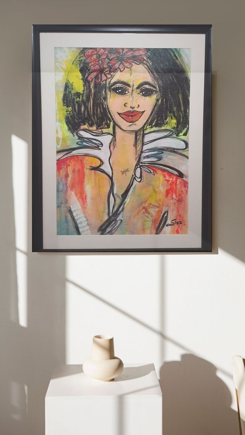 &quot;VICTORIA HOPE&quot; ARTE ORIGINAL - TECNICA ACRILICO-MIXTA SOBRE CANVAS