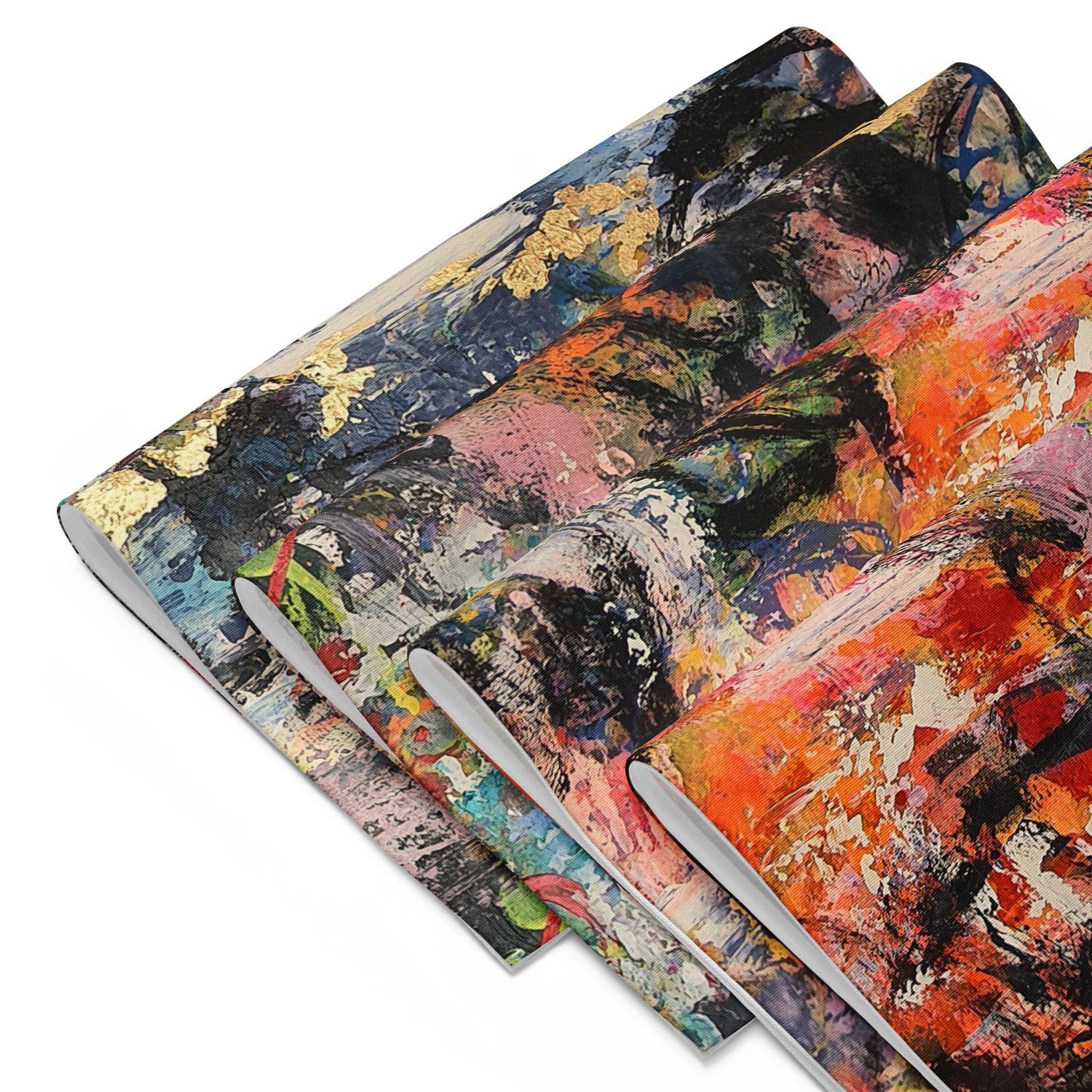 ECSTATIC DANCERS - Juego de 4  Individuales de tela - Custom MAGABUNDA Placemat Set of 4