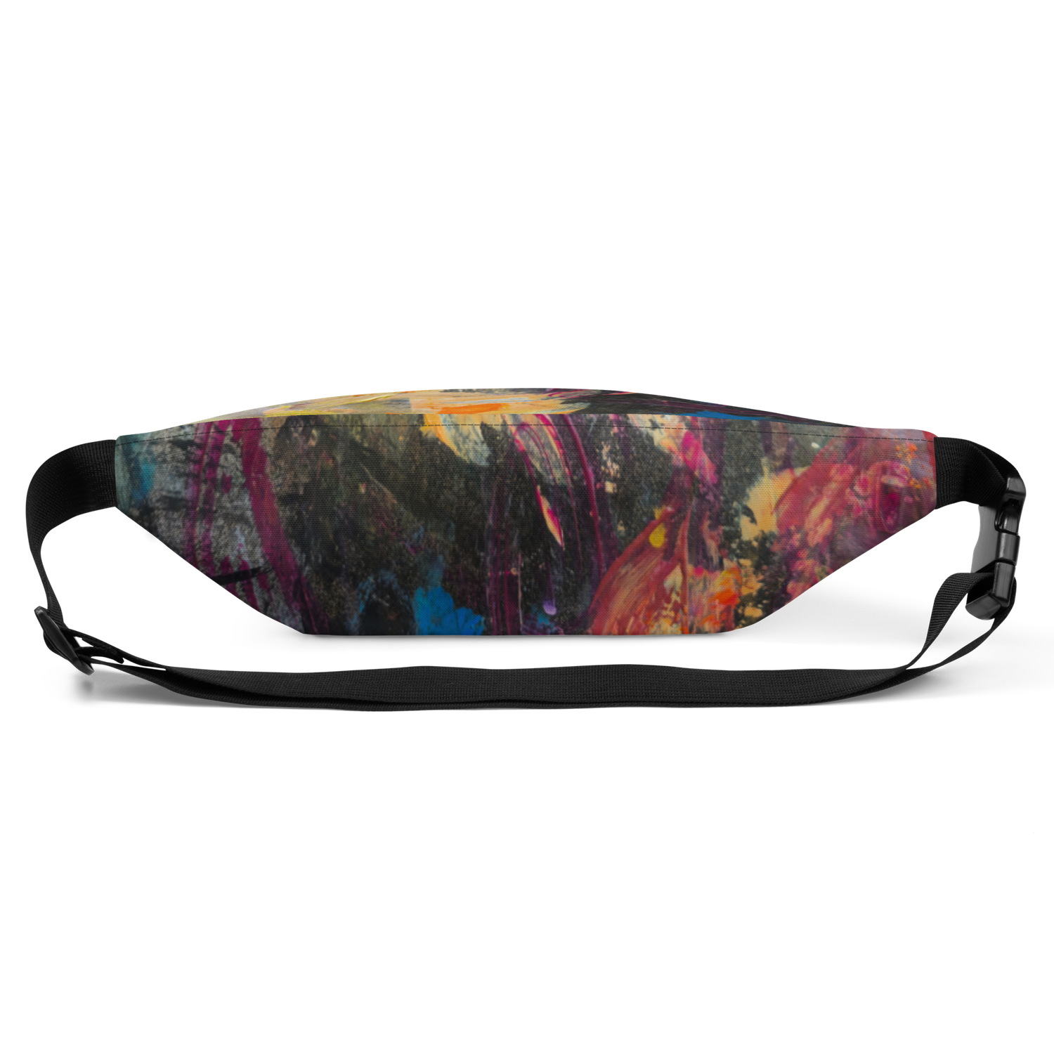 Bolsa riñonera-Fanny Pack all over colorida - Inspiración MAGABUNDA obra 1212 - Winter Garden