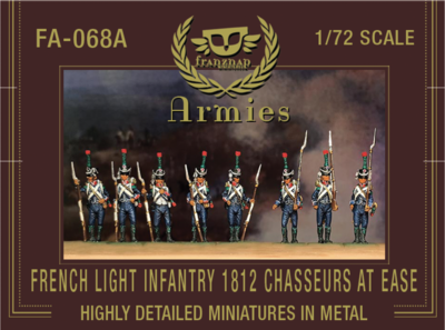 FA-068A French Light Infantry 1812 Chasseurs &quot;At Ease &quot;