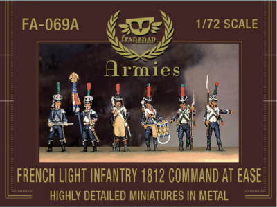 FA-069A French Light Infantry 1812 Command At Ease
