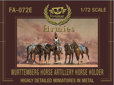 FA-072E Wurttemberg Horse Artillery Horse Holder
