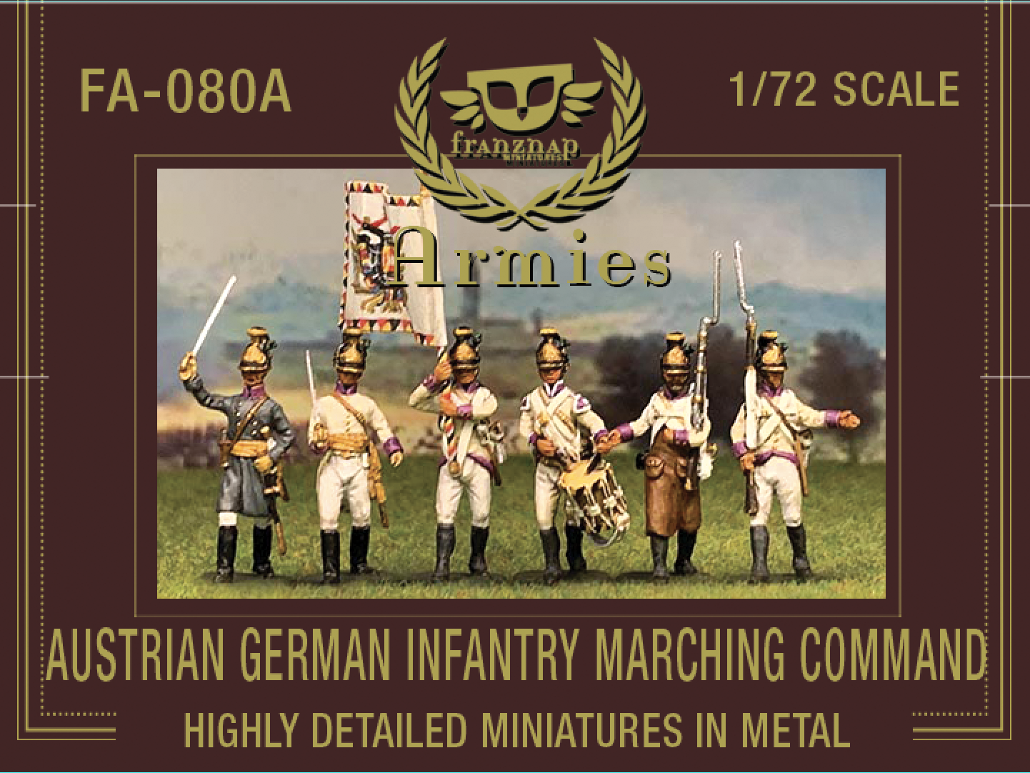 FA-080A Austrian German Infantry Marching Command