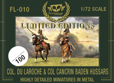 FL-010 Col.du Laroche &amp; Col.von Cancrin Baden Hussars