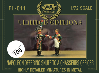 FL-011 Napoleon offering snuff to a Chasseur Officer