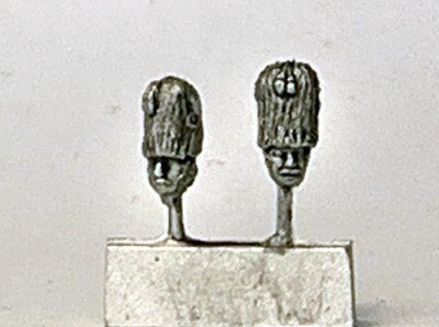 AC-020G SPARE HEADS France Guard Chasseurs a Pied no cords
