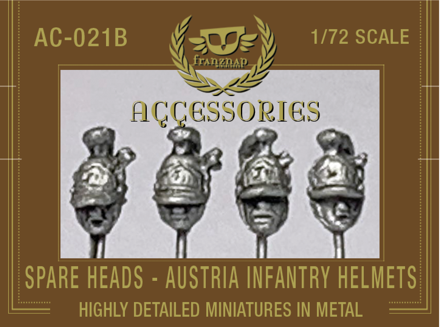 AC-021B SPARE HEADS Austria Infantry Helmets