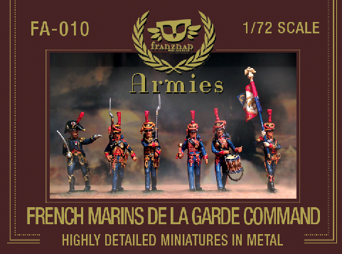 FA-010 French Marins de la Garde Command (metal)