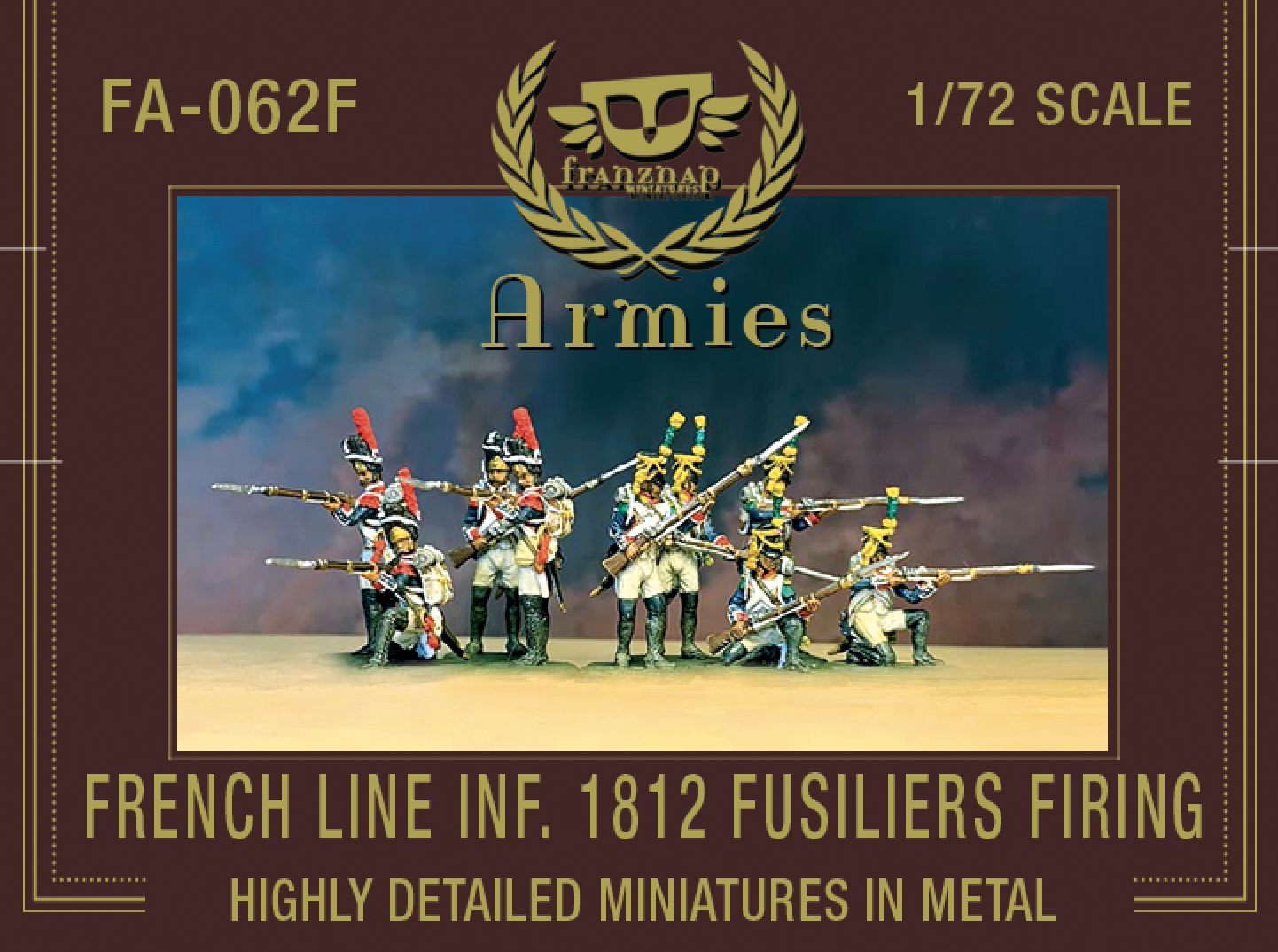 FA-062G French Line infantry 1812 Elites in Firing Line