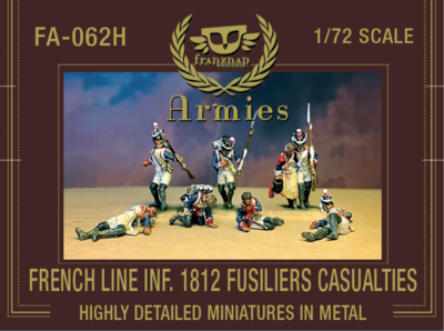 FA-062H French Line Infantry 1812 Casualties Fusiliers