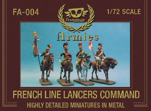 FA-004 French Line Lancers Command (metal)