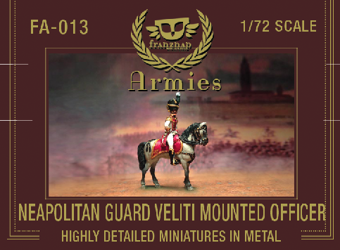 FA-013 Neapolitan Guard Veliti Mounted Officer (metal)