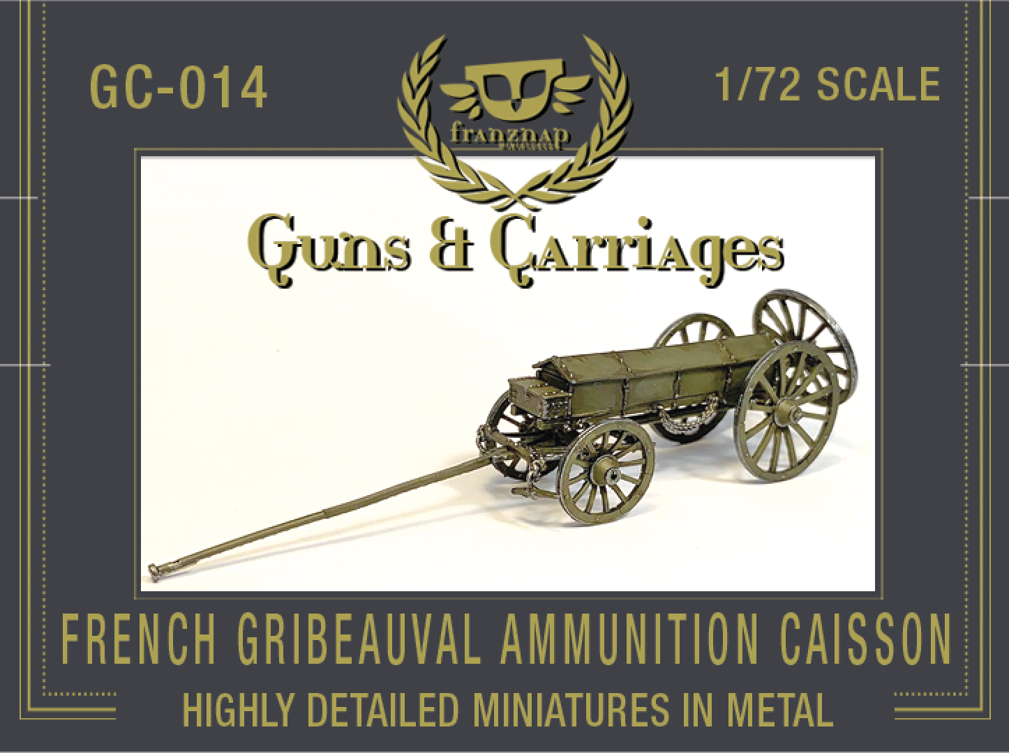 GC-014 French Gribeauval Ammunition Caisson