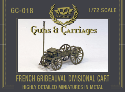 GC-018 French Gribeauval Divisional Cart