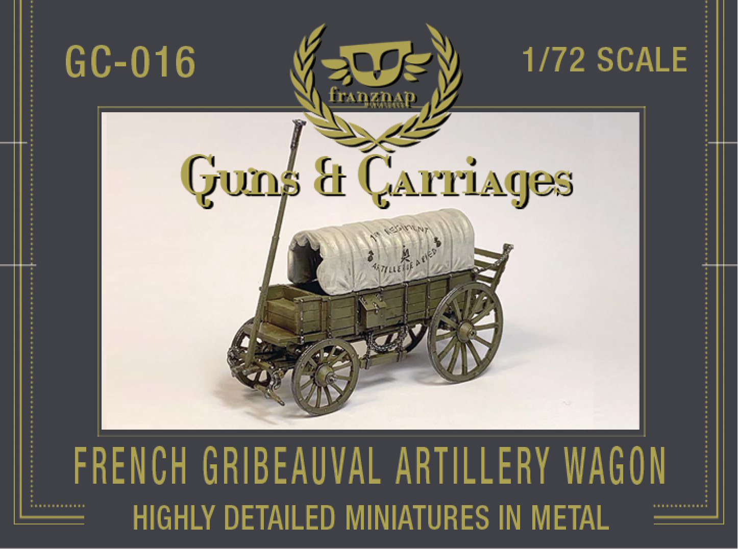 GC-016 French Gribeauval Artillery Carriage