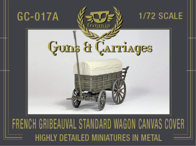 GC-017A French Gribeauval Standard Wagon Canvas Cover