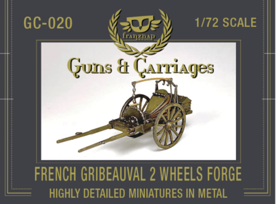 GC-020 French Gribeauval 2 Wheels Forge de Campagne