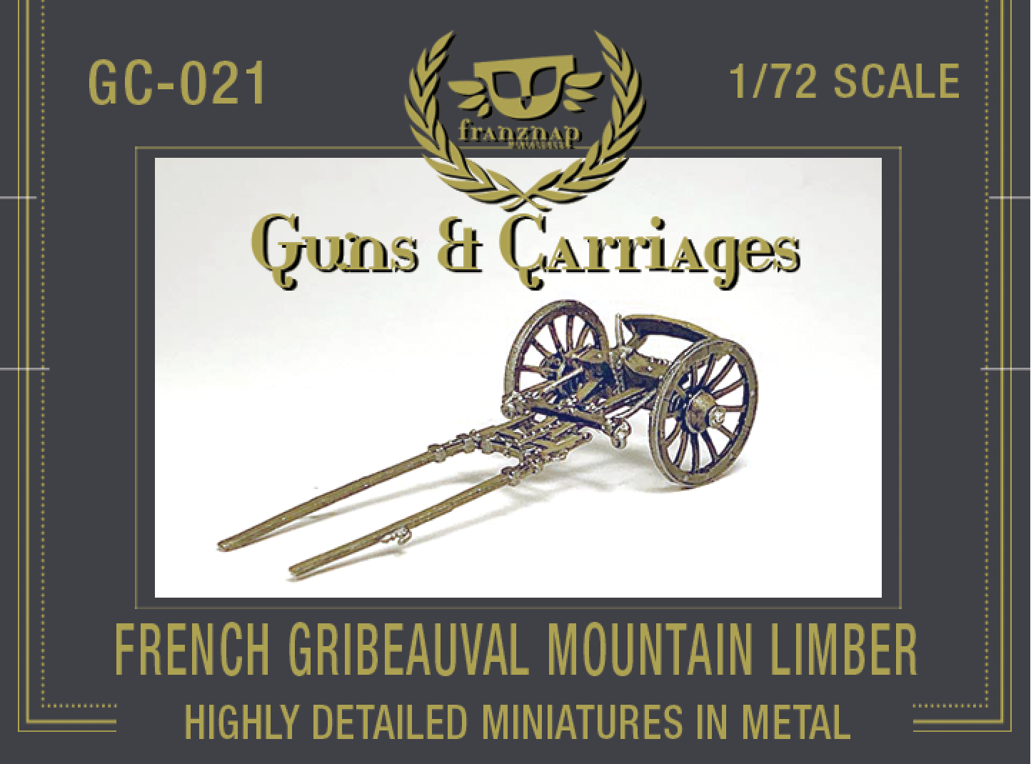 GC-021 French Gribeauval  Mountain Limber
