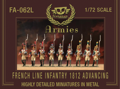 FA-062L French Line Infantry 1812 Advancing