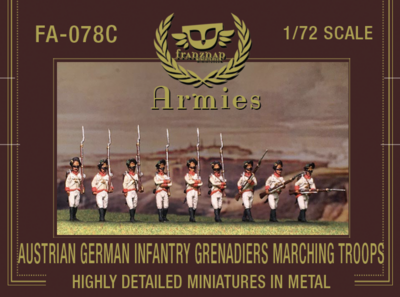 FA-078C Austrian German Grenadiers Marching