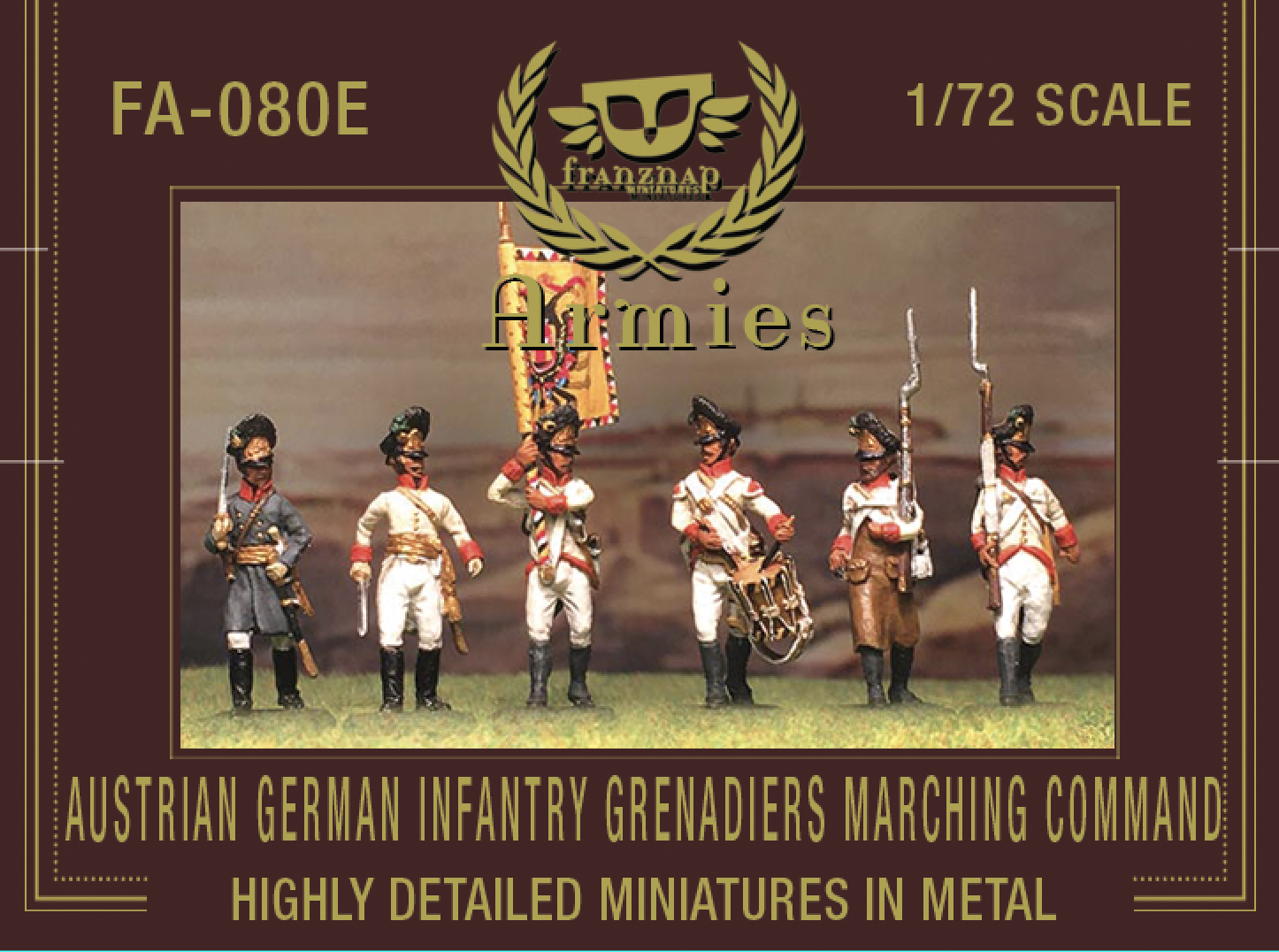 FA-080E Austrian German Grenadiers Marching Command