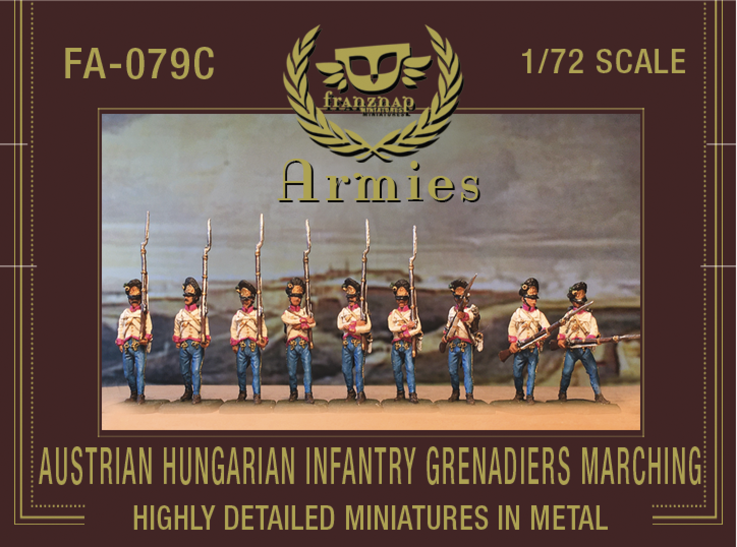FA-079C Austrian Hungarian Grenadiers Marching