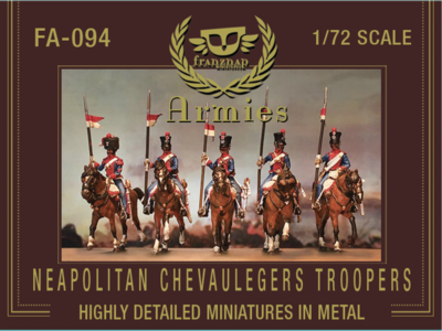FRANZNAP FA 002 Soldatini 1/72  Austrian Hussars Command 