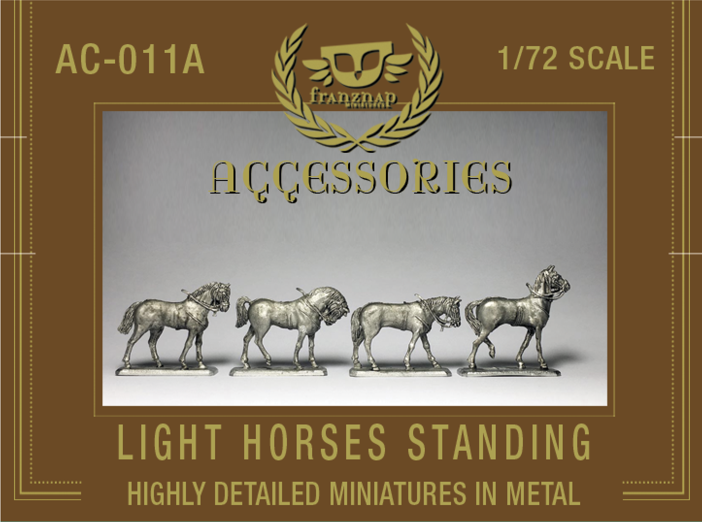 AC-011A  Light Horses Standing