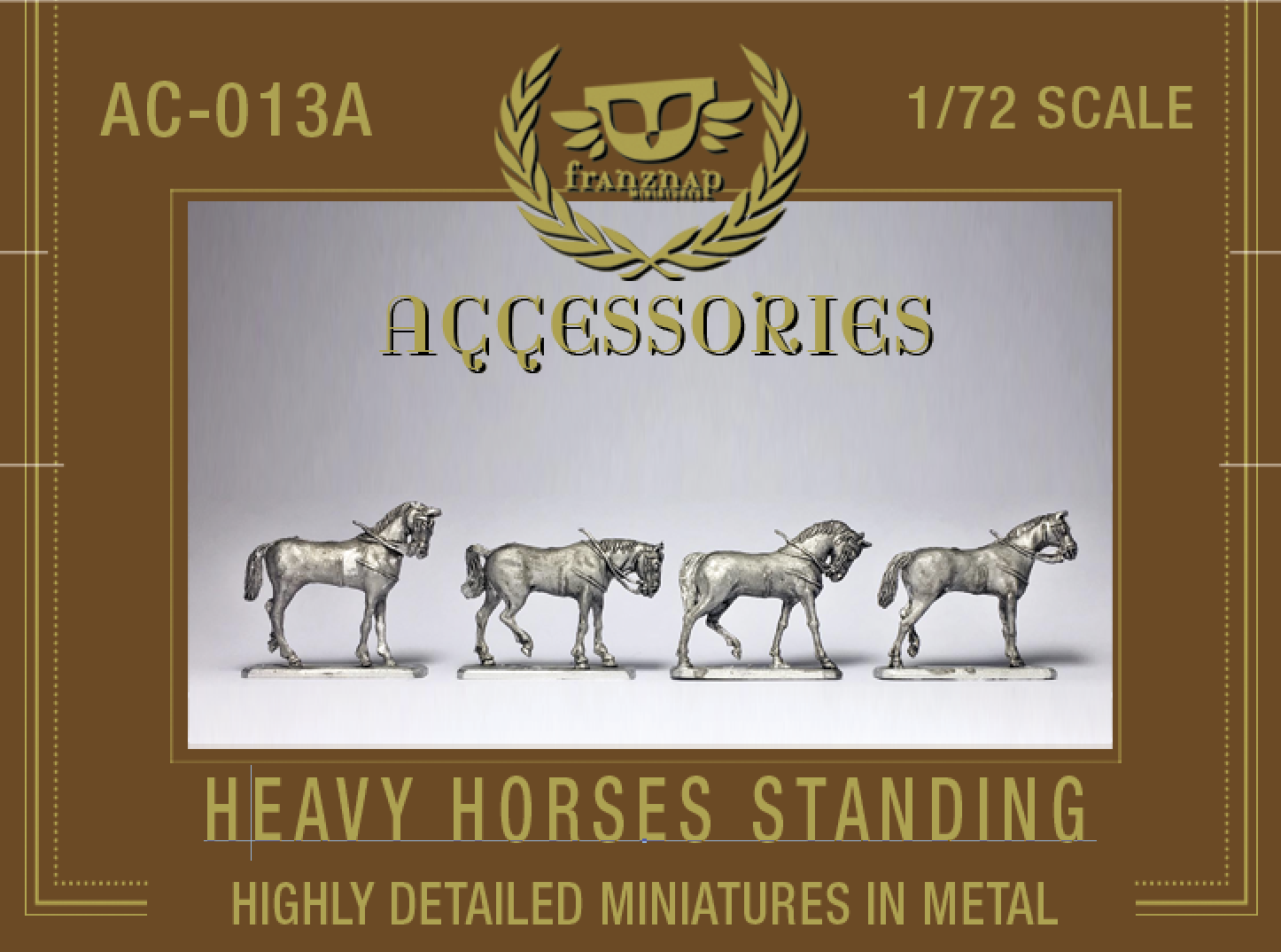 AC-013A Heavy Horses Standing