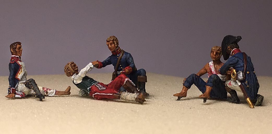 FA-120D French Medical Service Wounded Soldiers