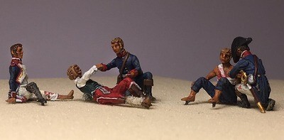 FA-120D French Medical Service Wounded Soldiers