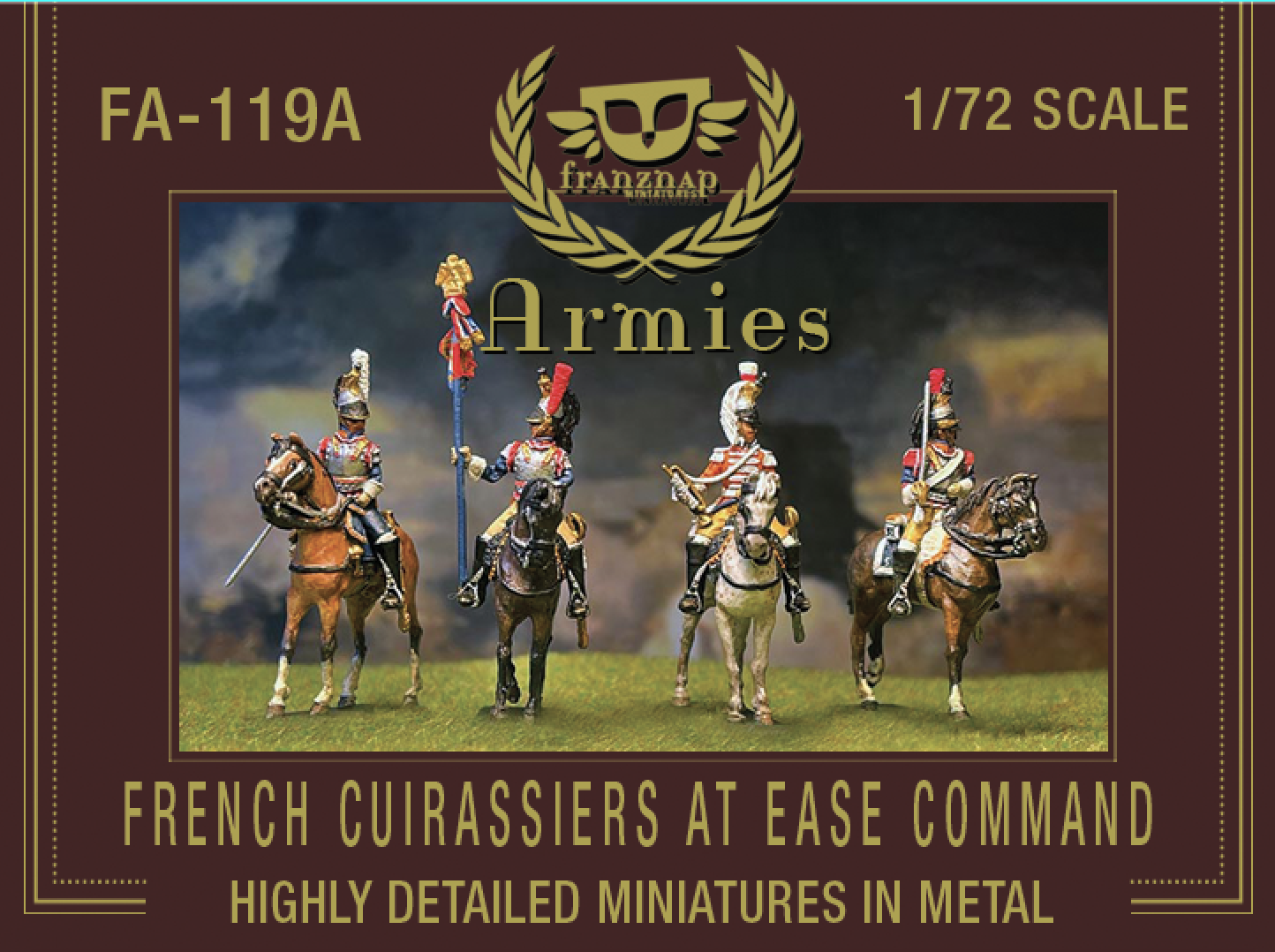FA-119A French Cuirassiers at Attention Command