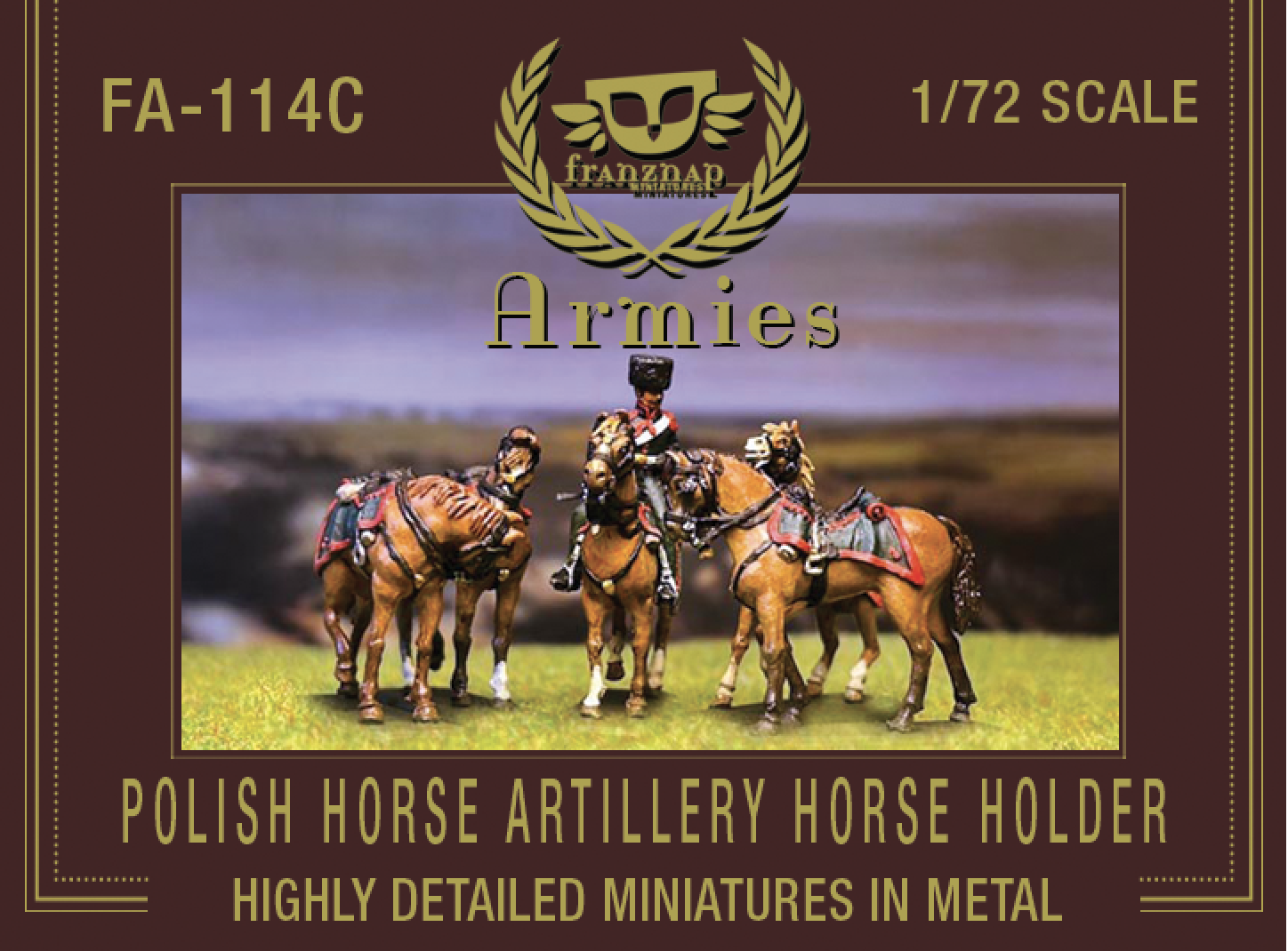 FA-114C Polish Horse Artillery Horse Holder