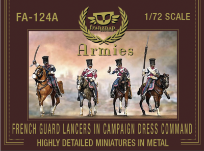 FA-124A French Guard Lancers in Campaign Dress Command