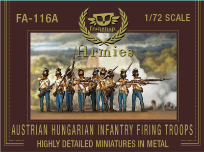 FA-116A Austrian Hungarian Infantry Firing Troops