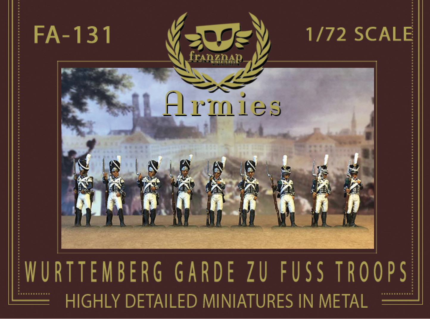 FA-131 Wurttemberg Garde zu Fuss Troops