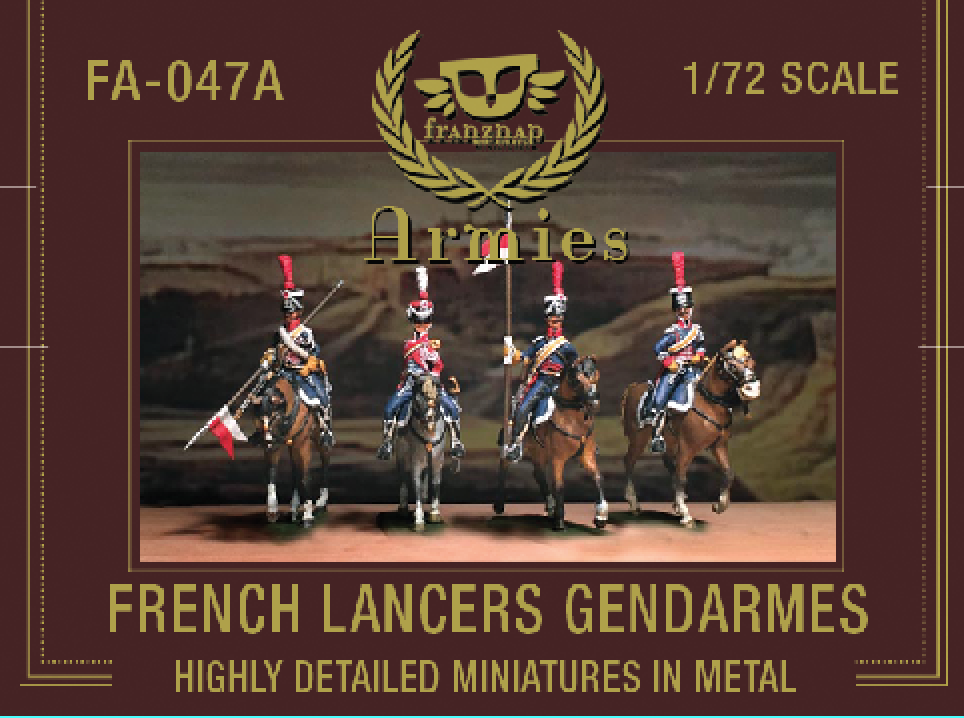 FA-047A French Lancers Gendarmes