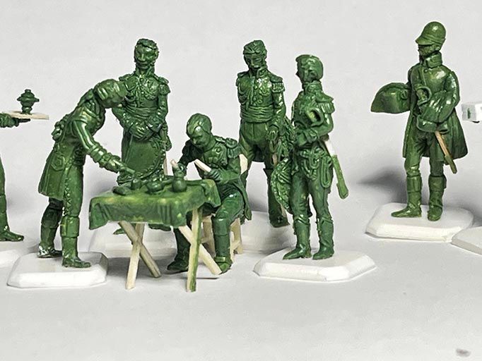 FA-141B Emperor&#39;s Camp - Napoleon Dining ADC&#39;s &amp;Valets